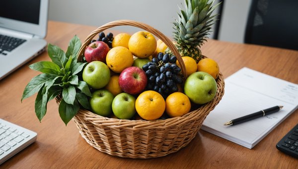 Bien-être au travail : adoptez un panier de fruits au bureau